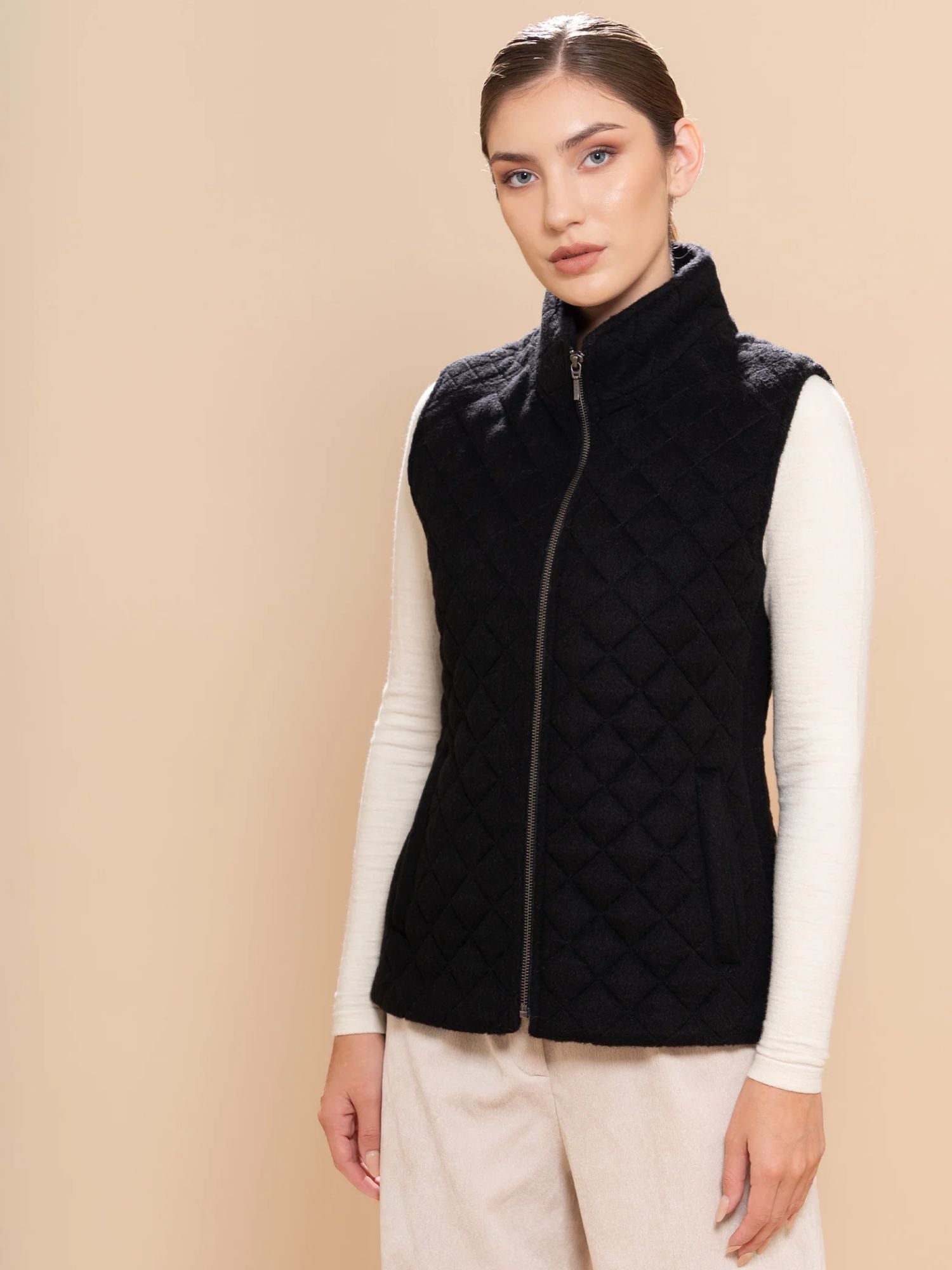 Quilted Baby Alpaca Vest (pre-order)