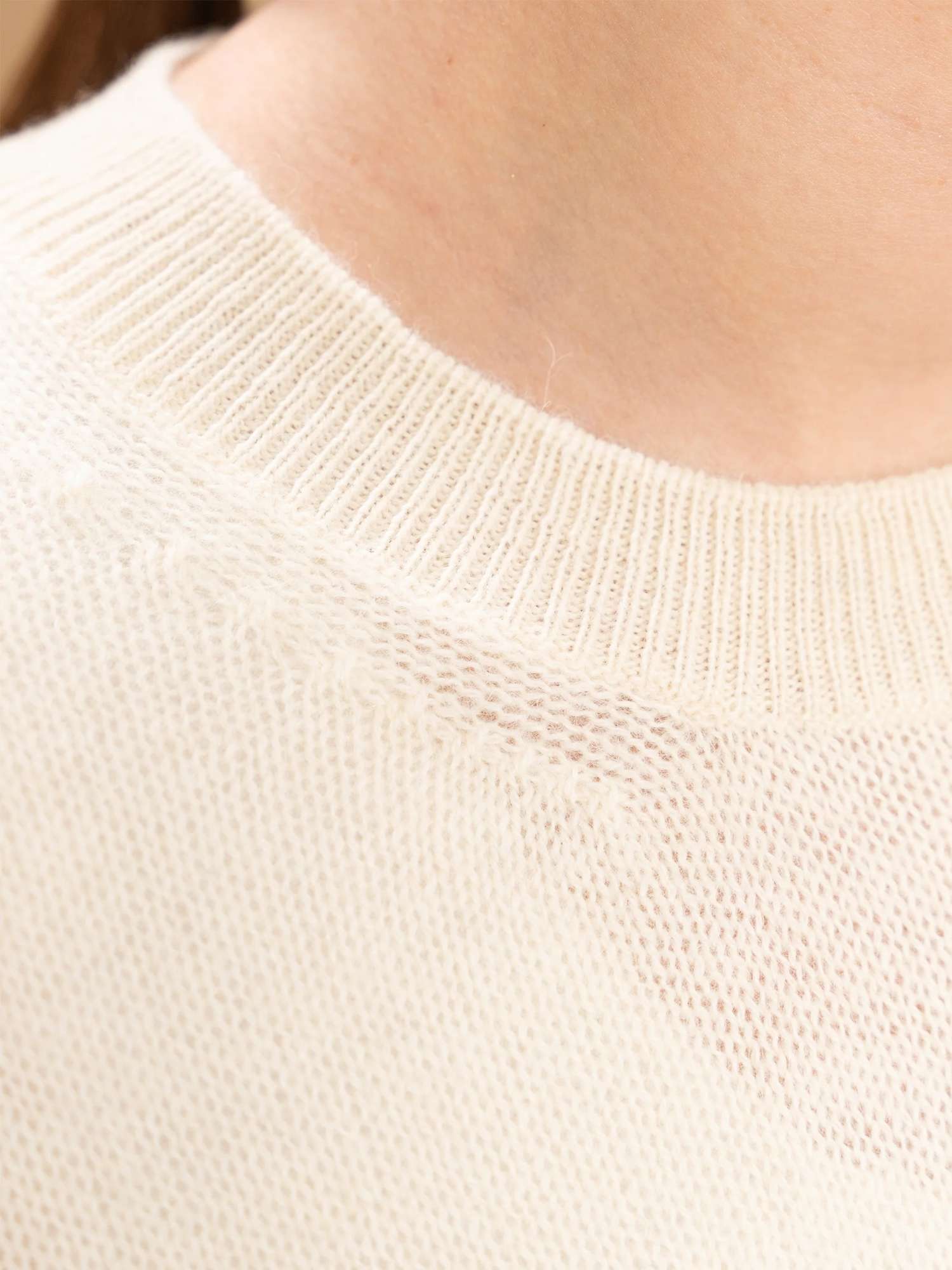 Classic Sweater - Baby Alpaca - Ivory