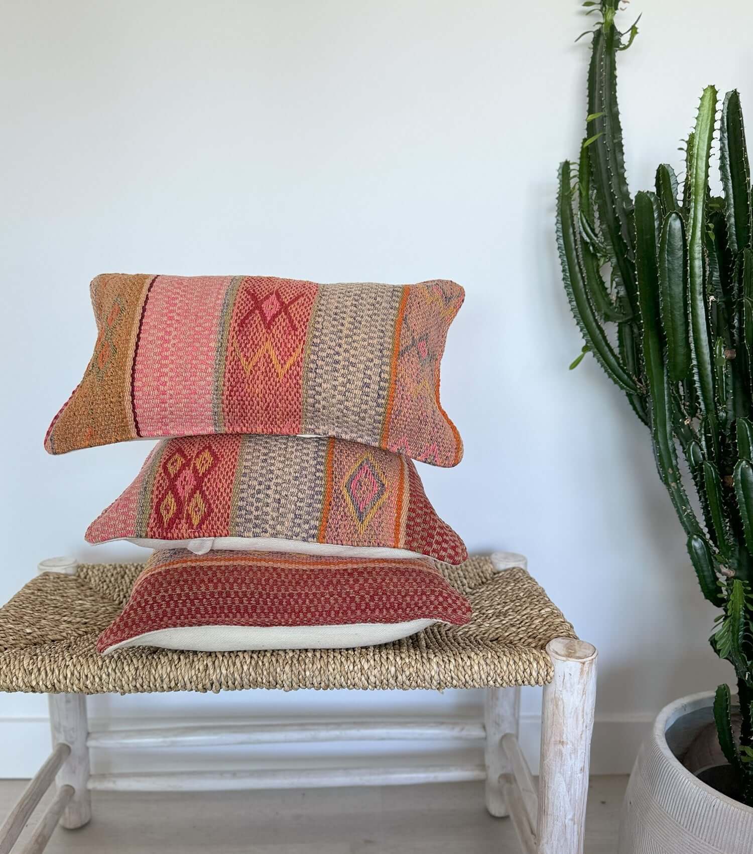 Decorative square cushion 45x45 No.17 with premium feather insert