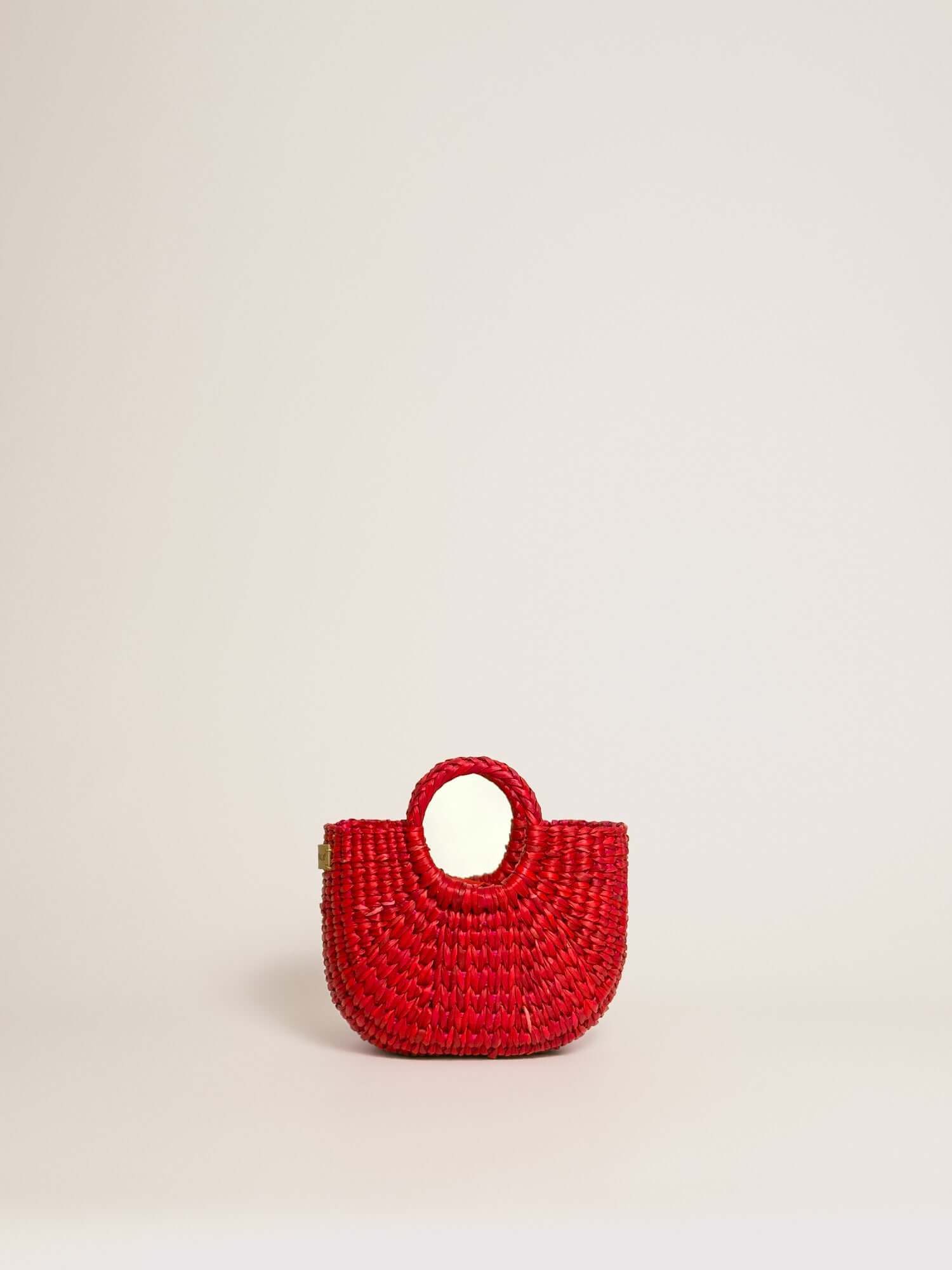 Woven mini bag - designer everyday crossbody | Red