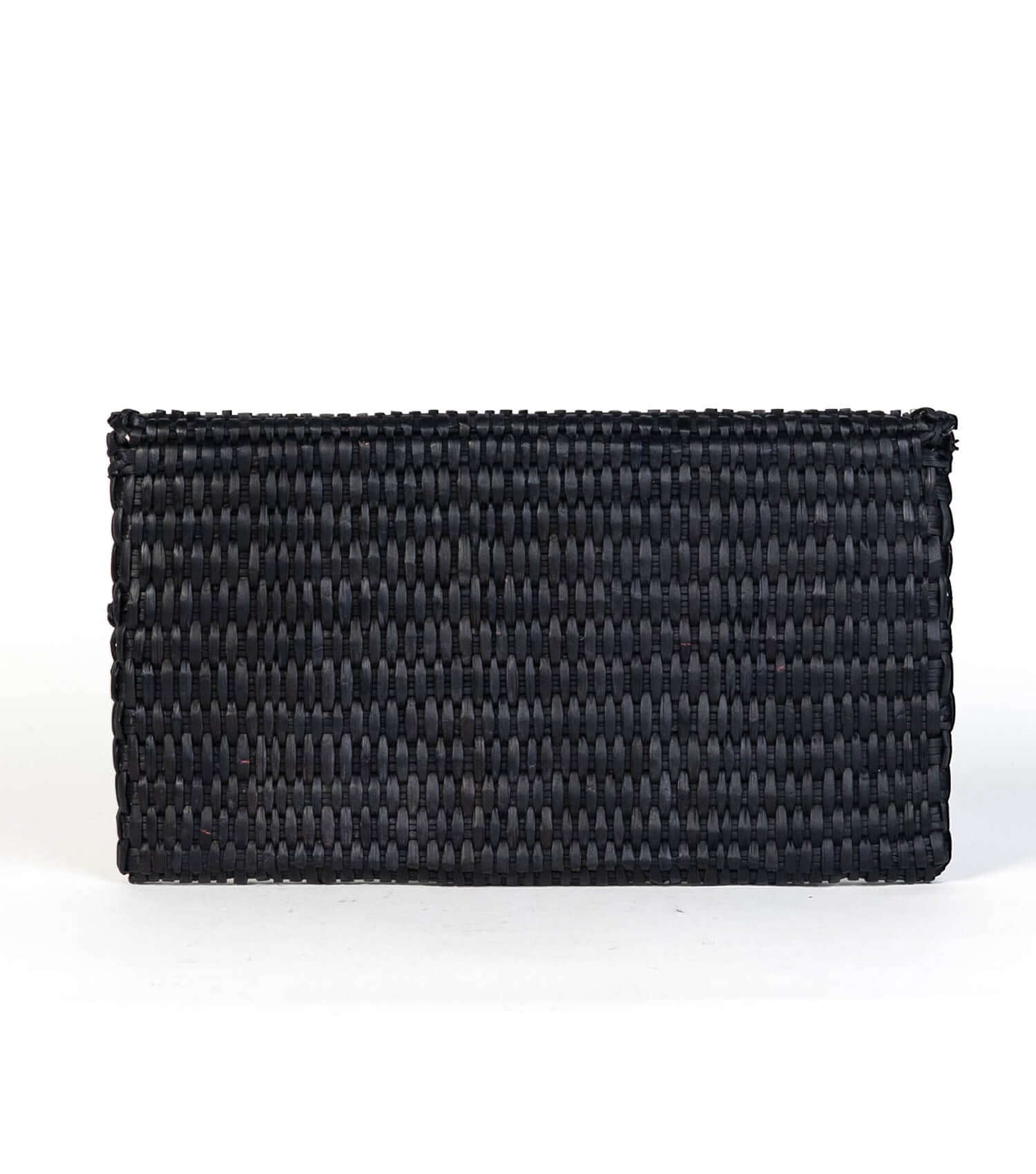 Lima envelope clutch - artisanal wedding guest bag | [Black