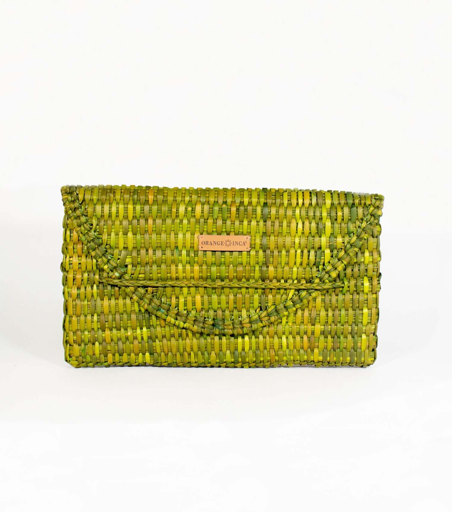 Orange Inca Lima Clutch - holiday party clutch | Green Moss