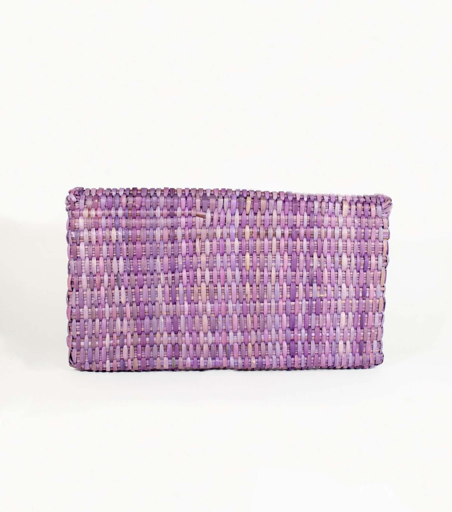 Lima Clutch - eco-friendly designer evening bag | Lilac