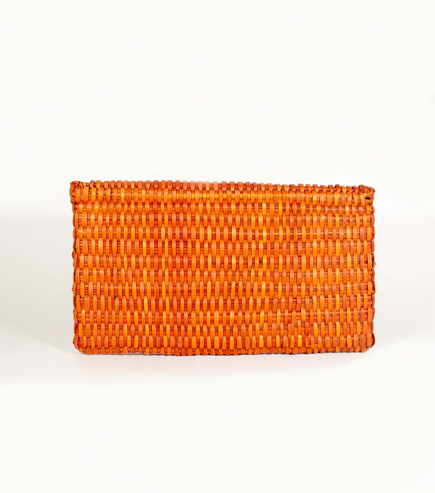 Lima Clutch - eco-friendly designer evening bag | Orange