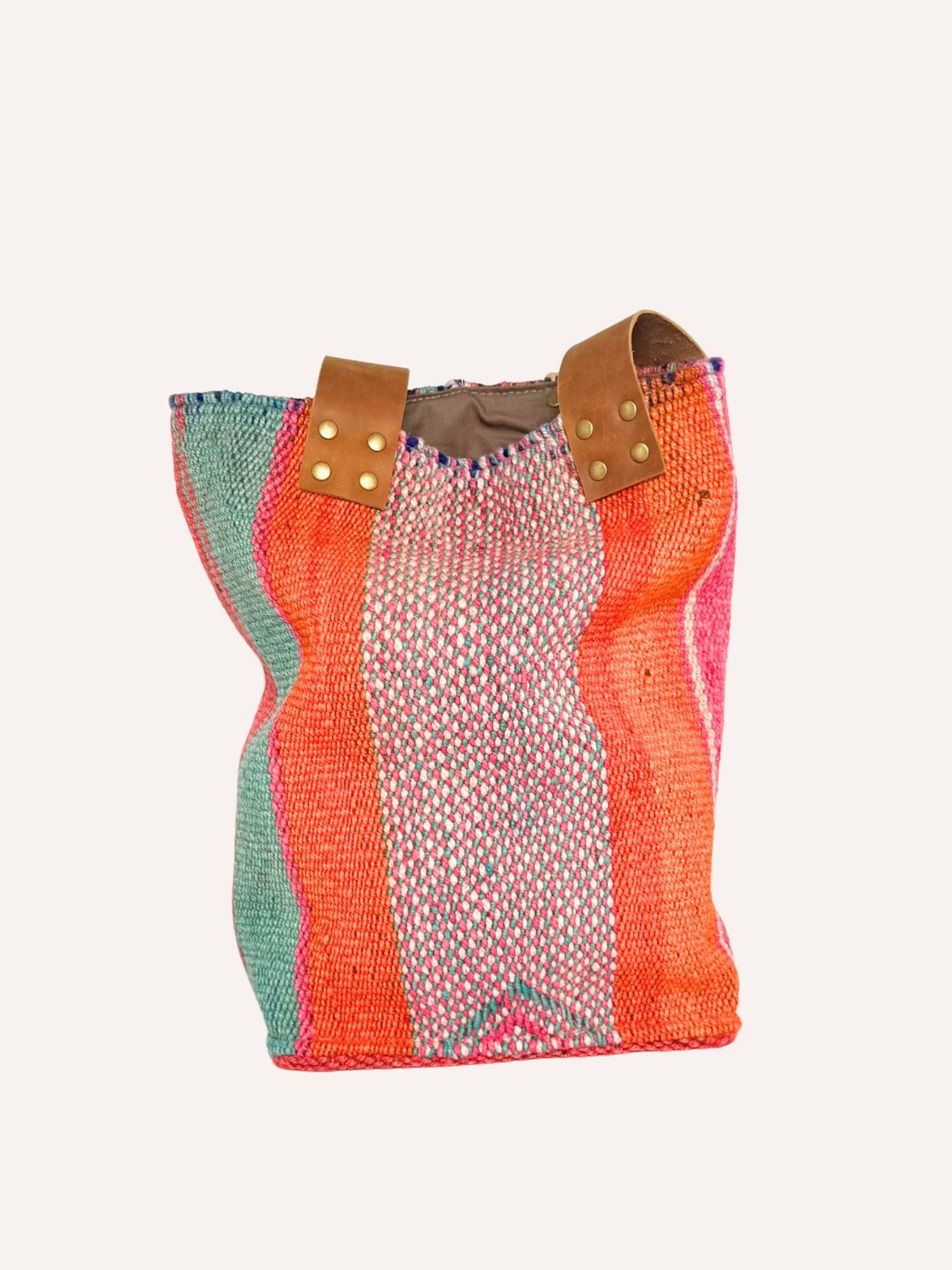 Manta Tote - Oranges and Greens