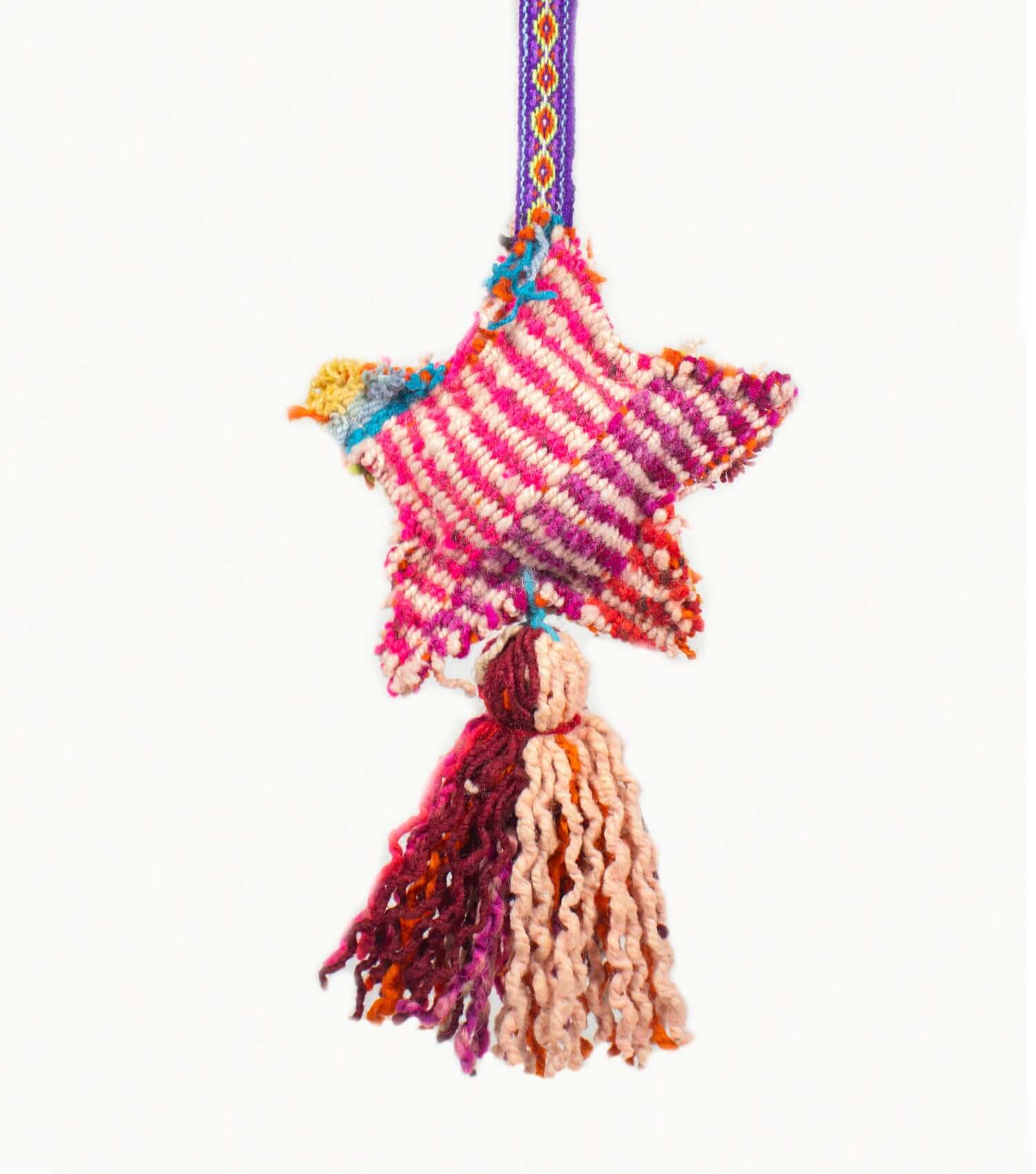 Large decorative star tassel showing versatile styling options for home and nursery decor