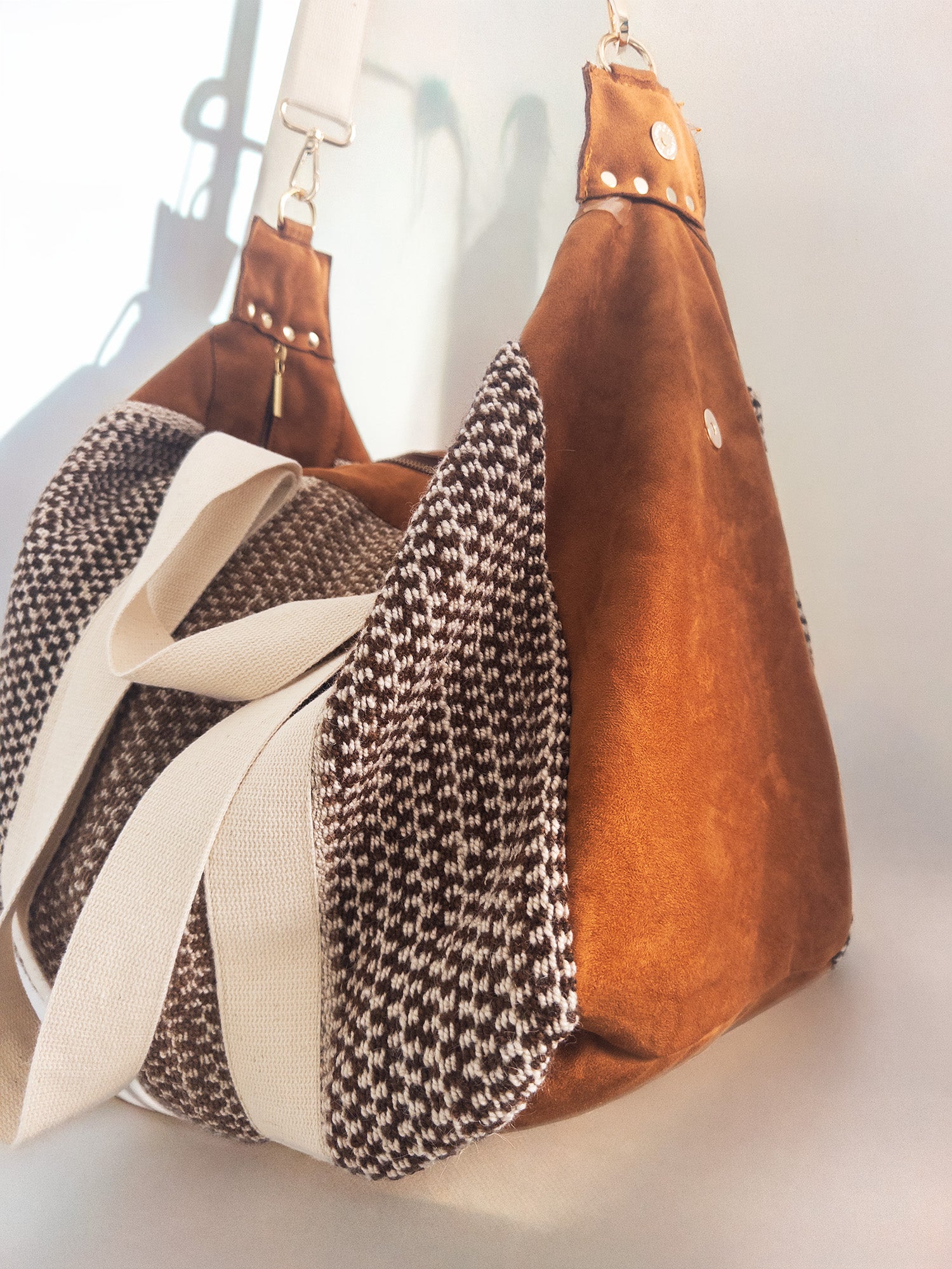 Andes Weekender - Alpaca and Vegetable Suede (Triple Strap)