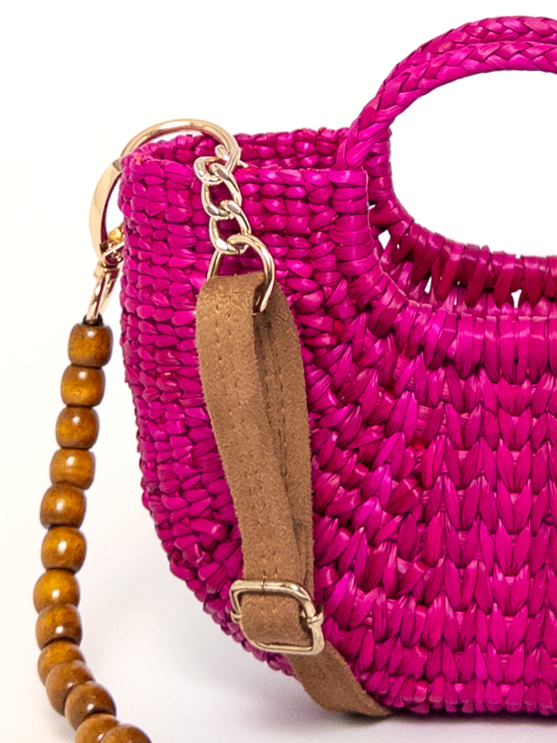 The Fiesta Mini Deluxe - Fuchsia (Camel Straps)