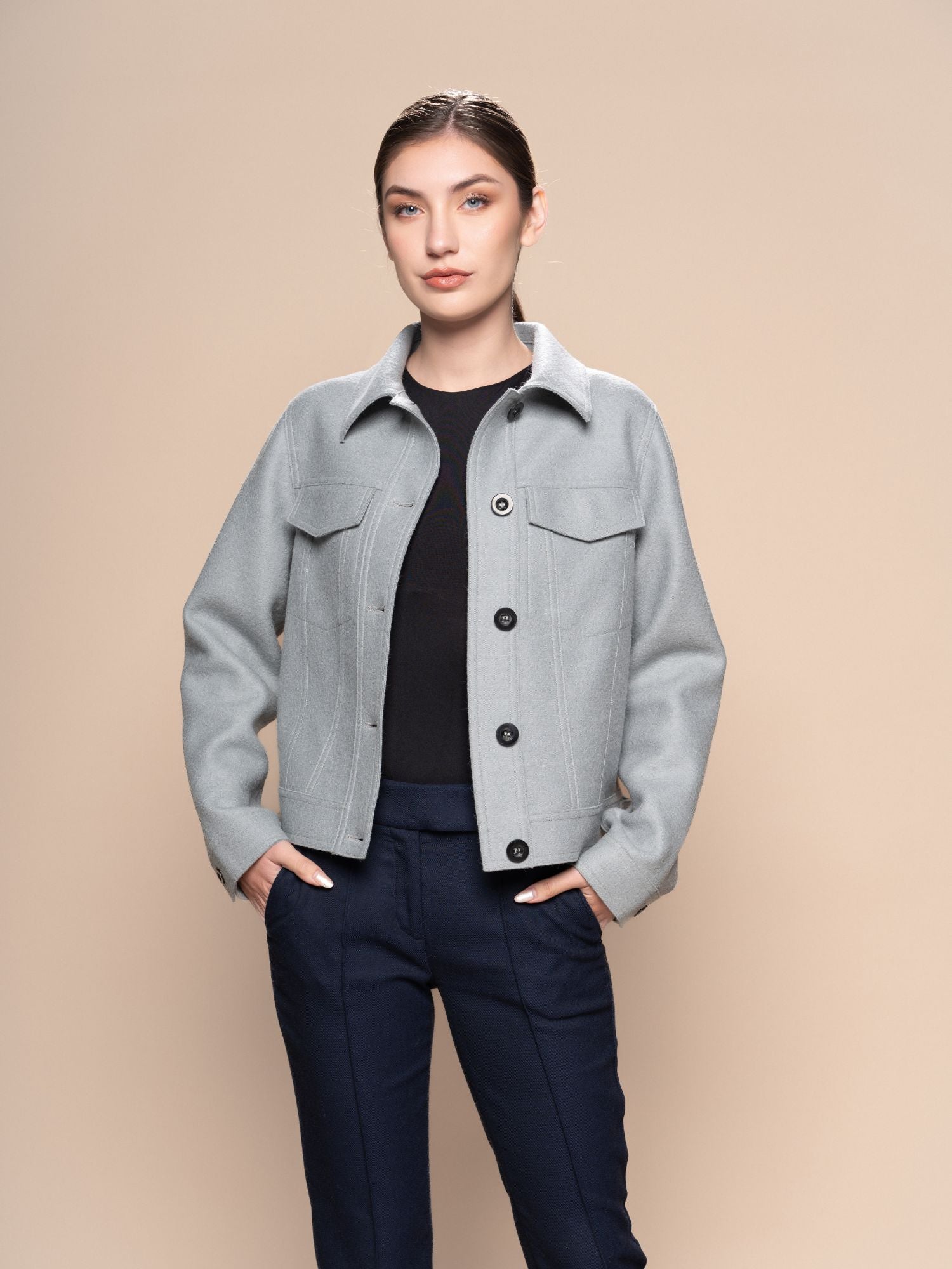 Alpaca Short Jacket  (pre-order)