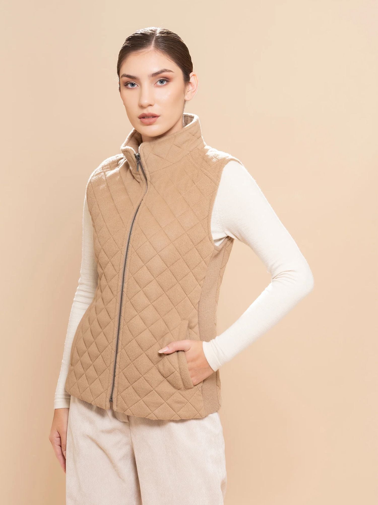 Quilted Baby Alpaca Vest (pre-order)