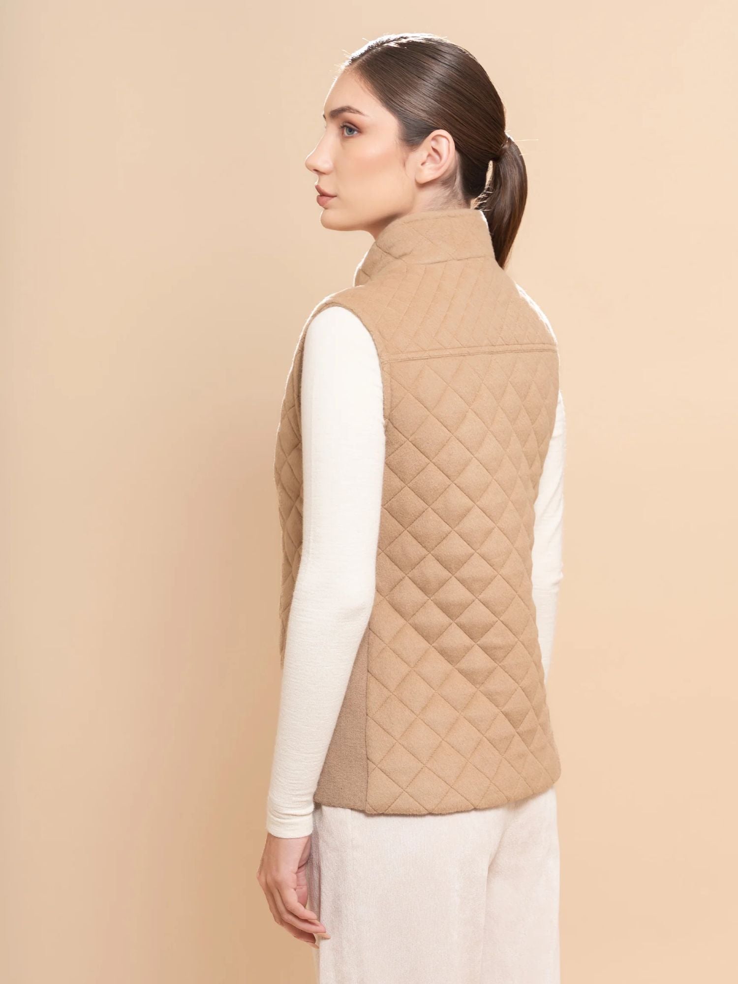 Quilted Baby Alpaca Vest (pre-order)