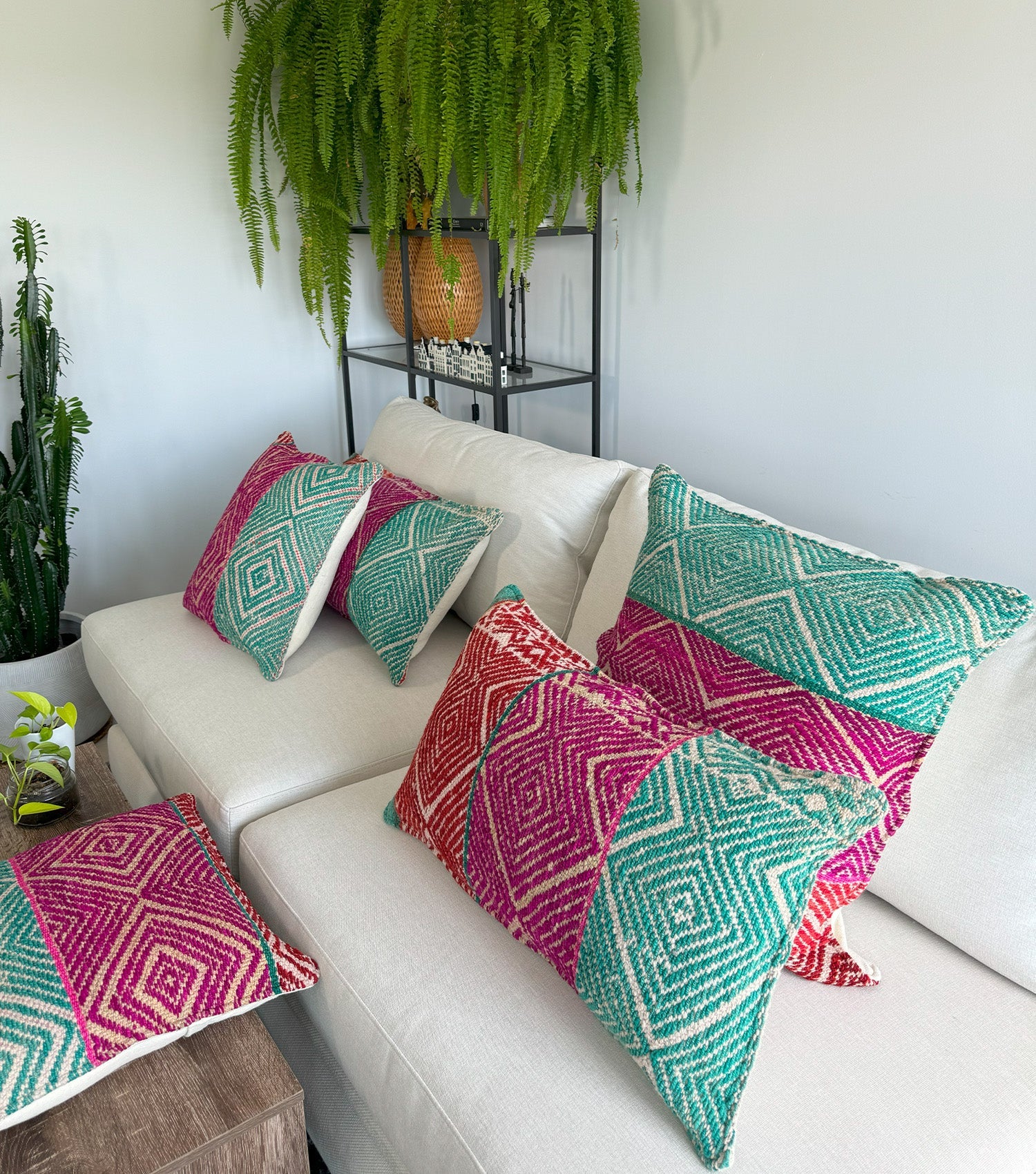 Rectangular decorative cushion 70x40 No.9 with premium microblend insert