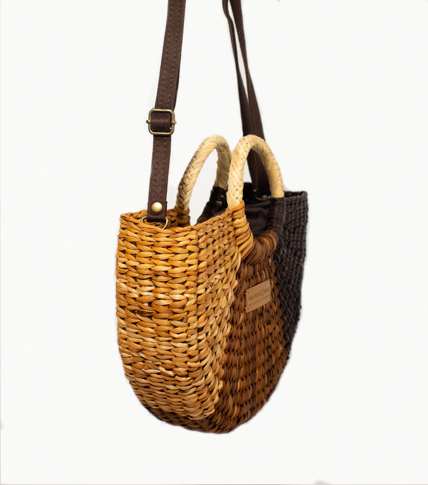 Sustainable Fiesta Crossbody Bag - Brown Gradient