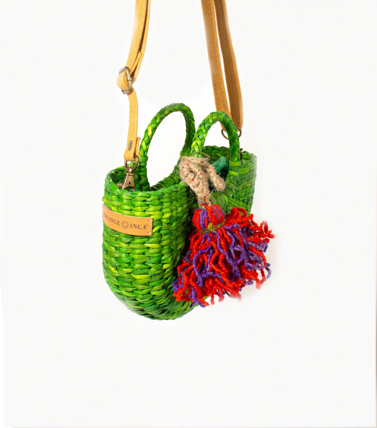 Fiesta Mini Crossbody Bag - Green Emerald