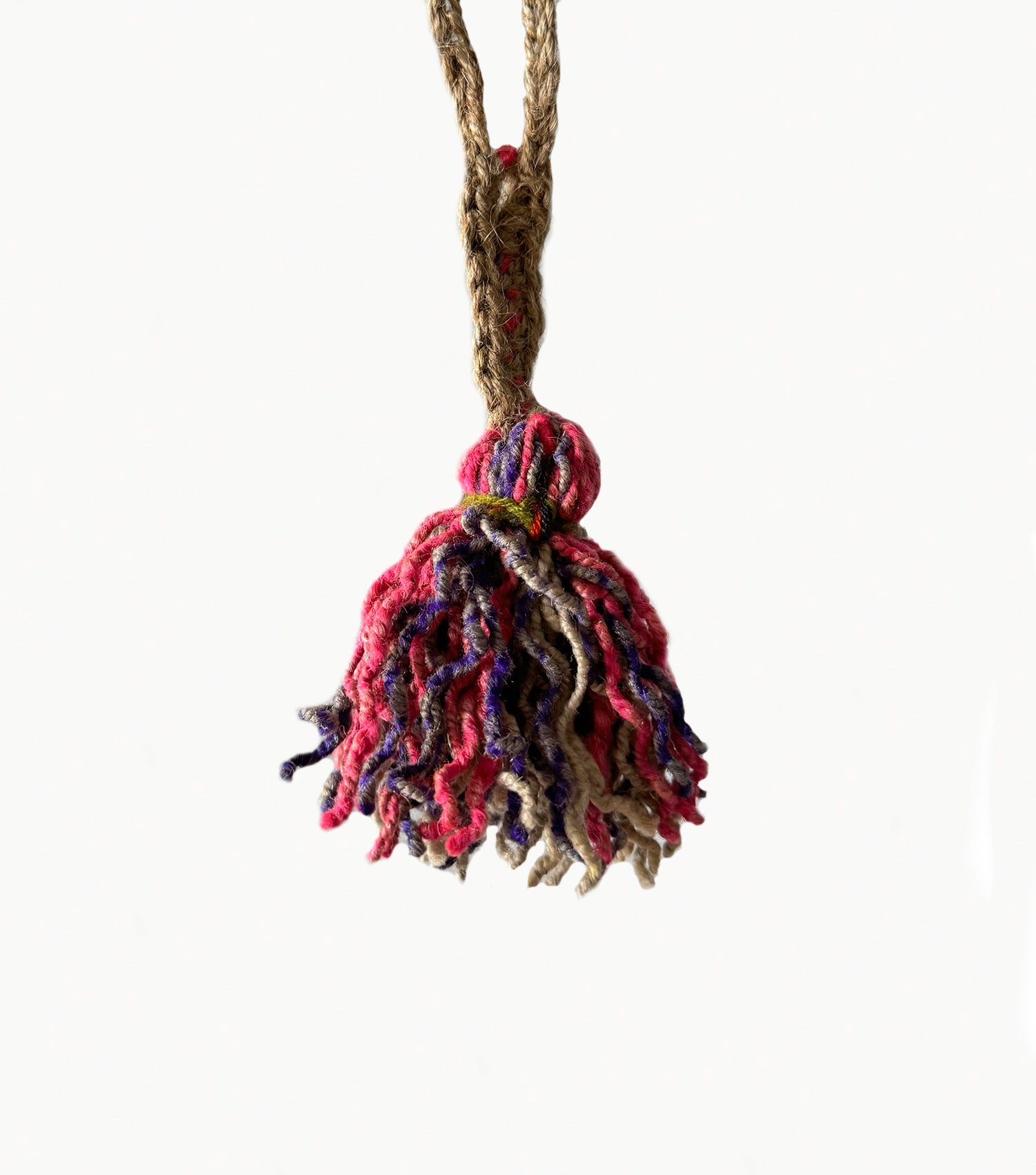 Fiesta Tassel, from residuals of frazadas.