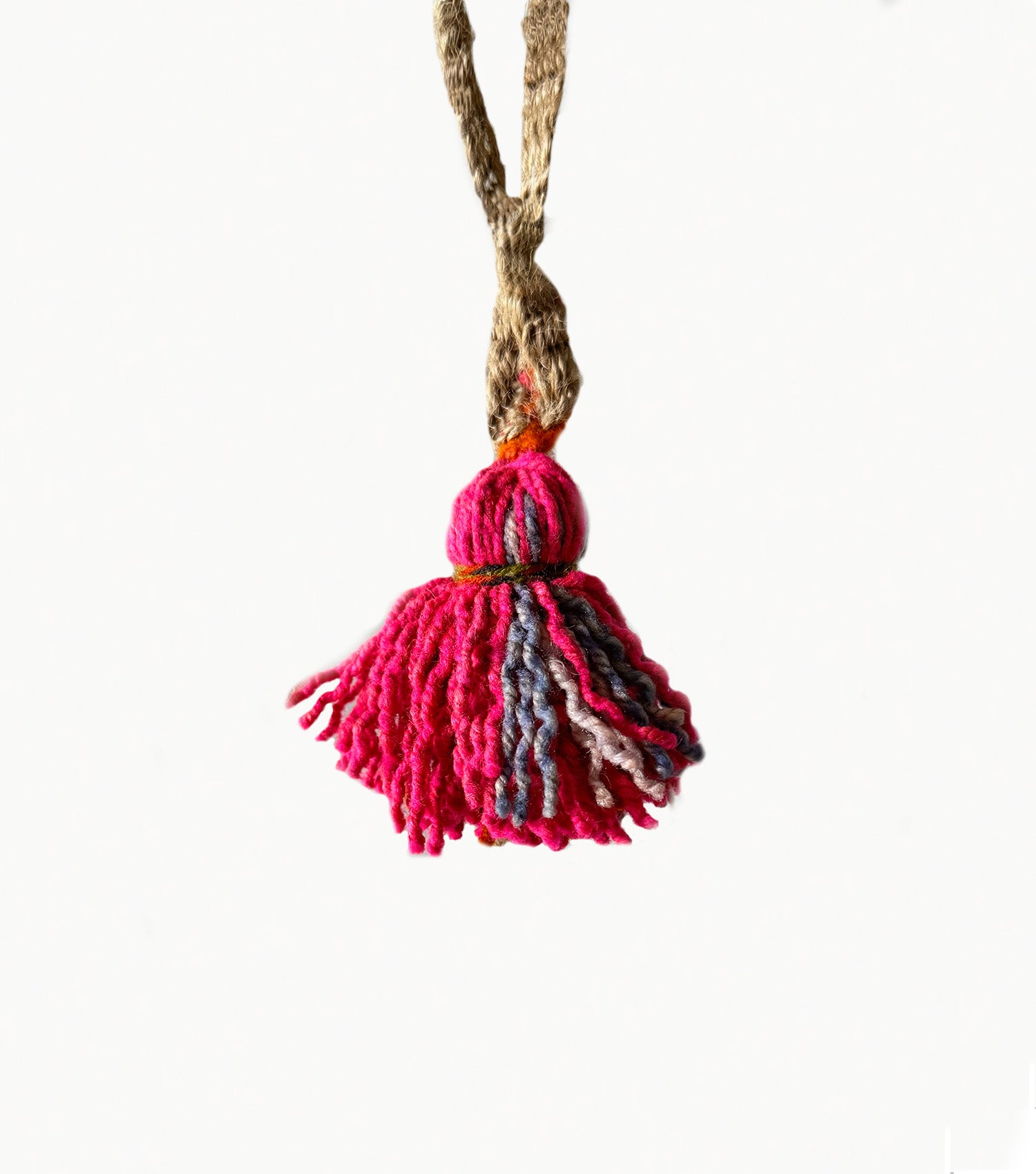 Fiesta Tassel, from residuals of frazadas.