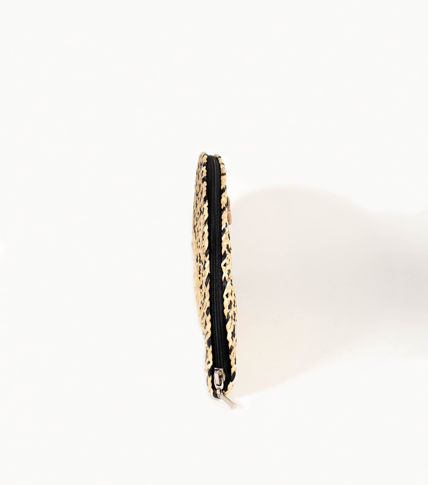 Flamenco Classic Clutch - Ivory and Black