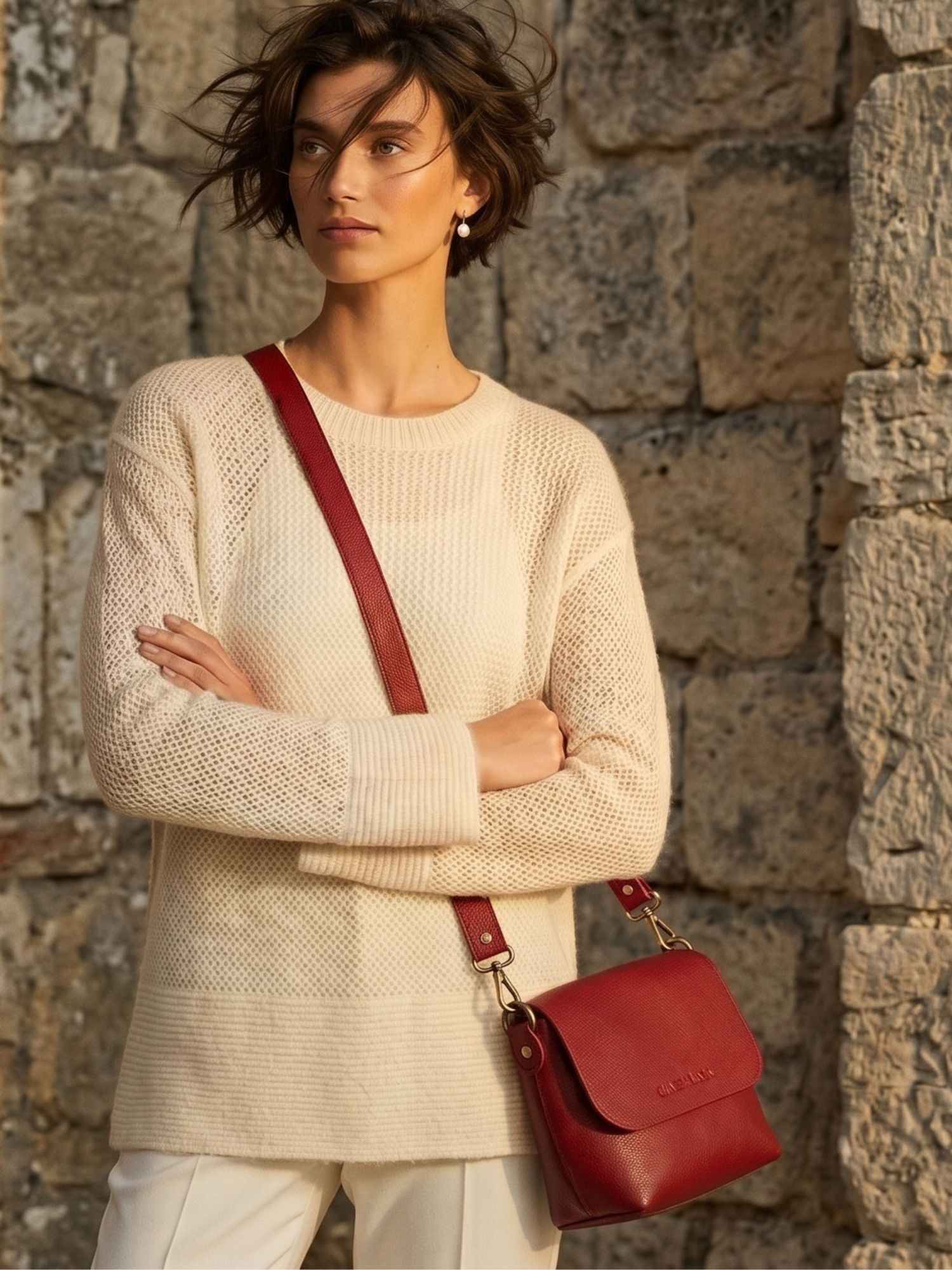The Olivia - Burgundy