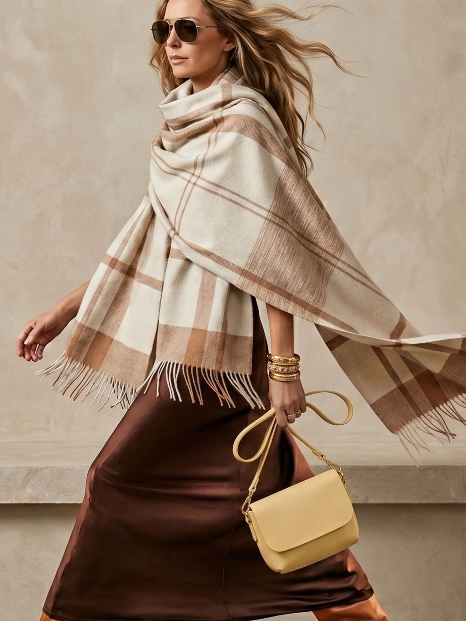 The Olivia leather crossbody bag by Orange Inca – outdoor lifestyle | Butter Yellow