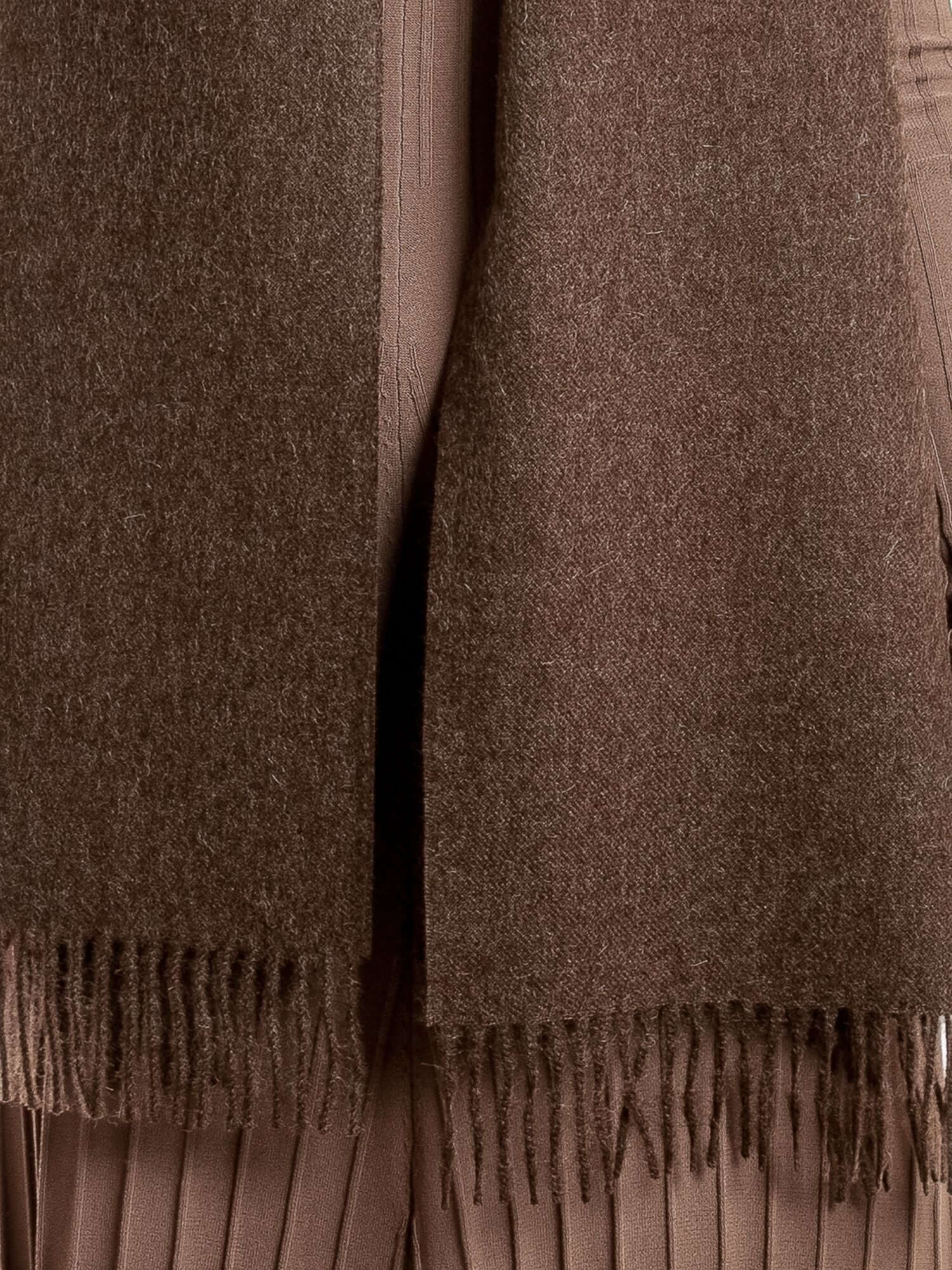 Best baby alpaca scarf in Australia, Europe and the USA, in brown