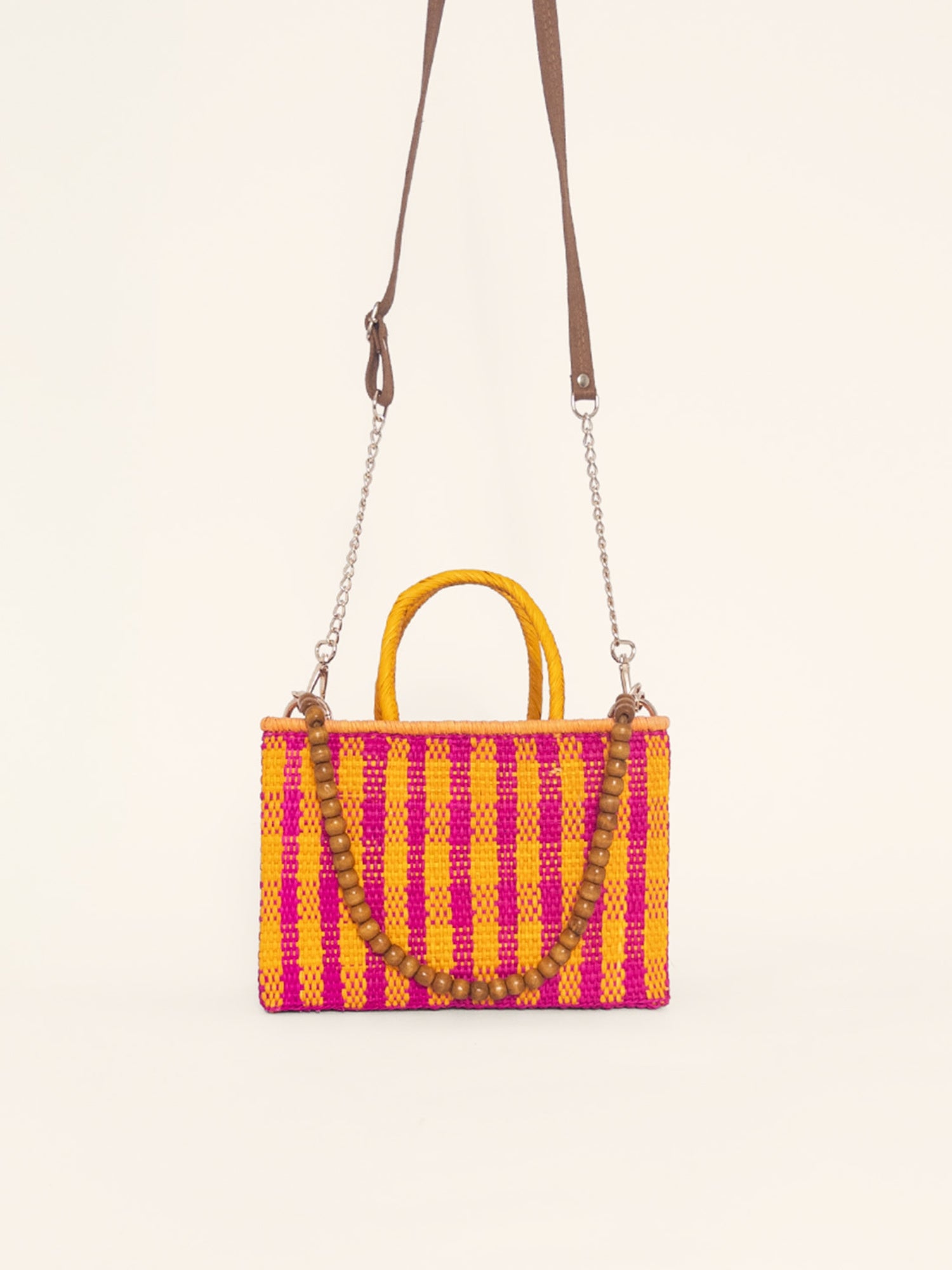 The Audrey Mini - Fuchsia and Yellow