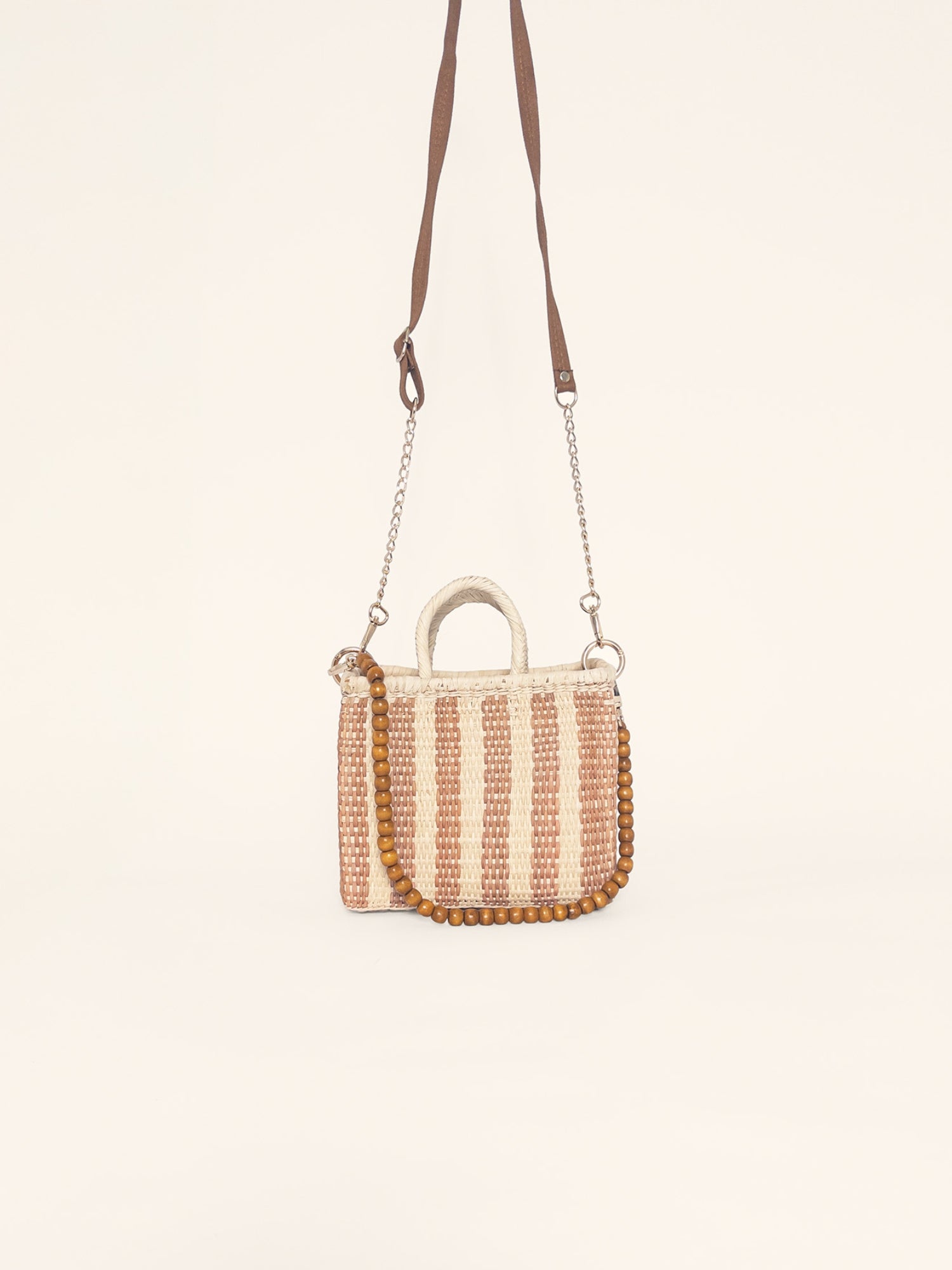 The Audrey Mini - Camel and Natural