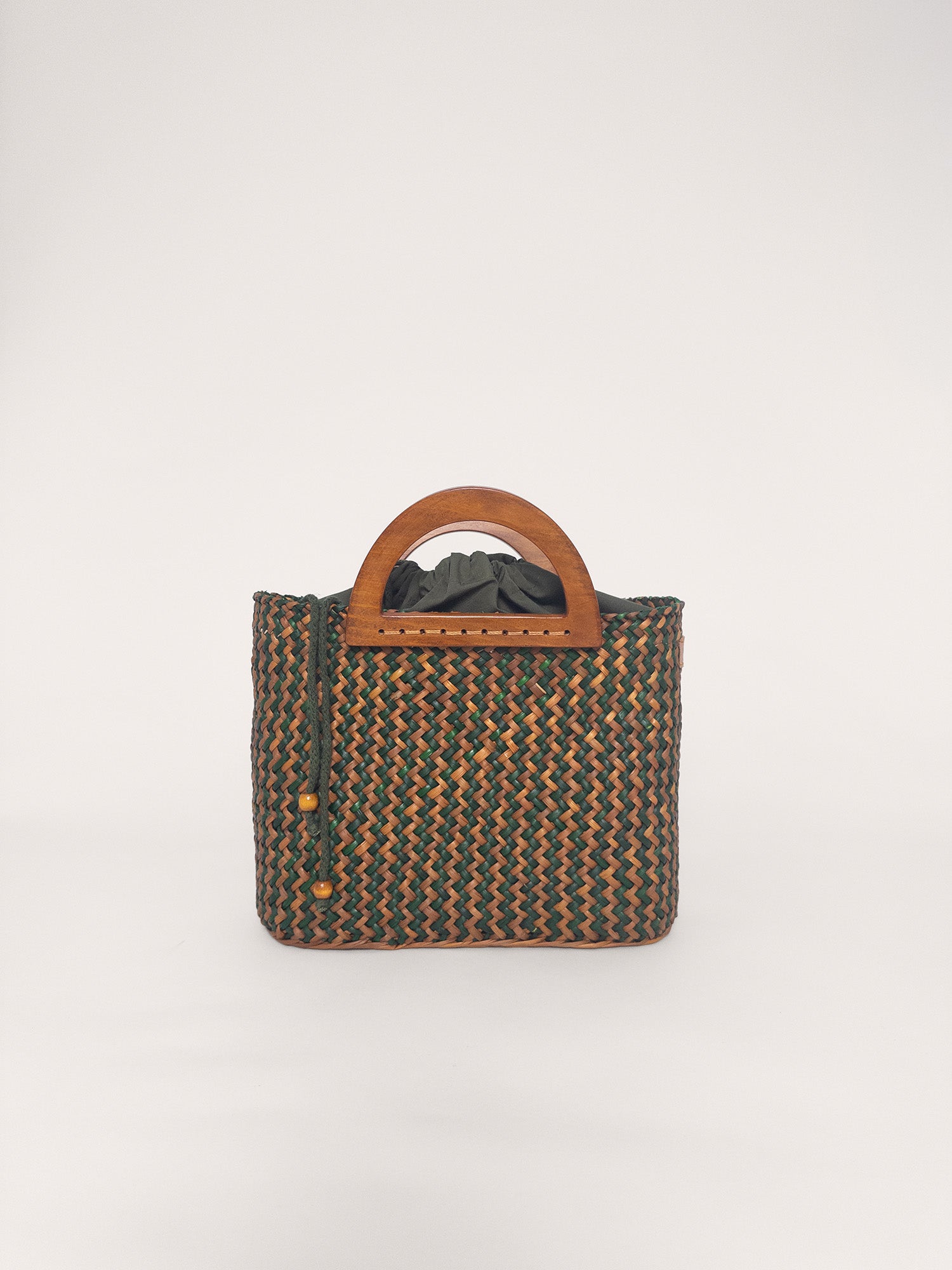 The Sophia - Olive Green and Camel