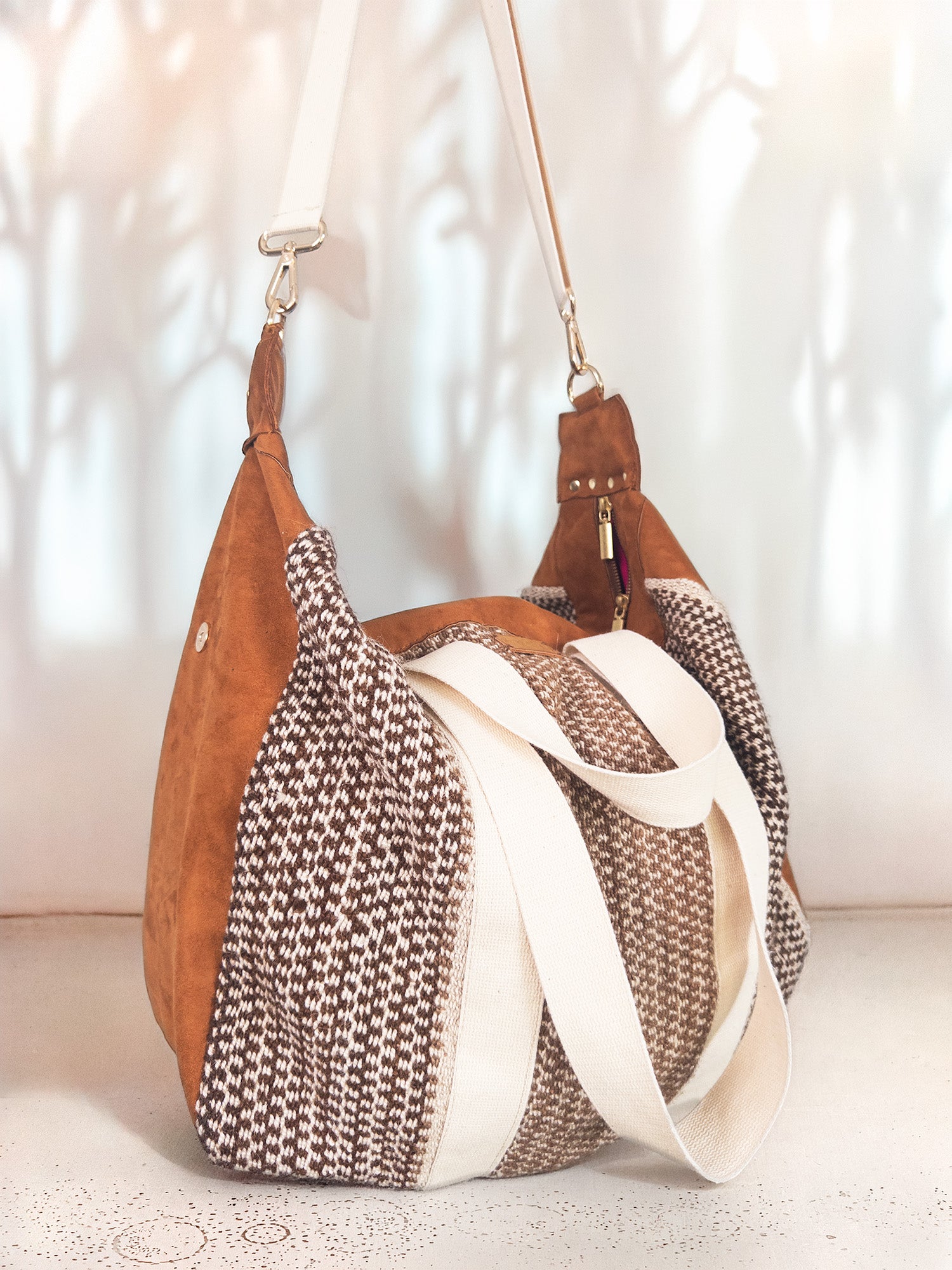 Andes Weekender - Alpaca and Vegetable Suede (Triple Strap)