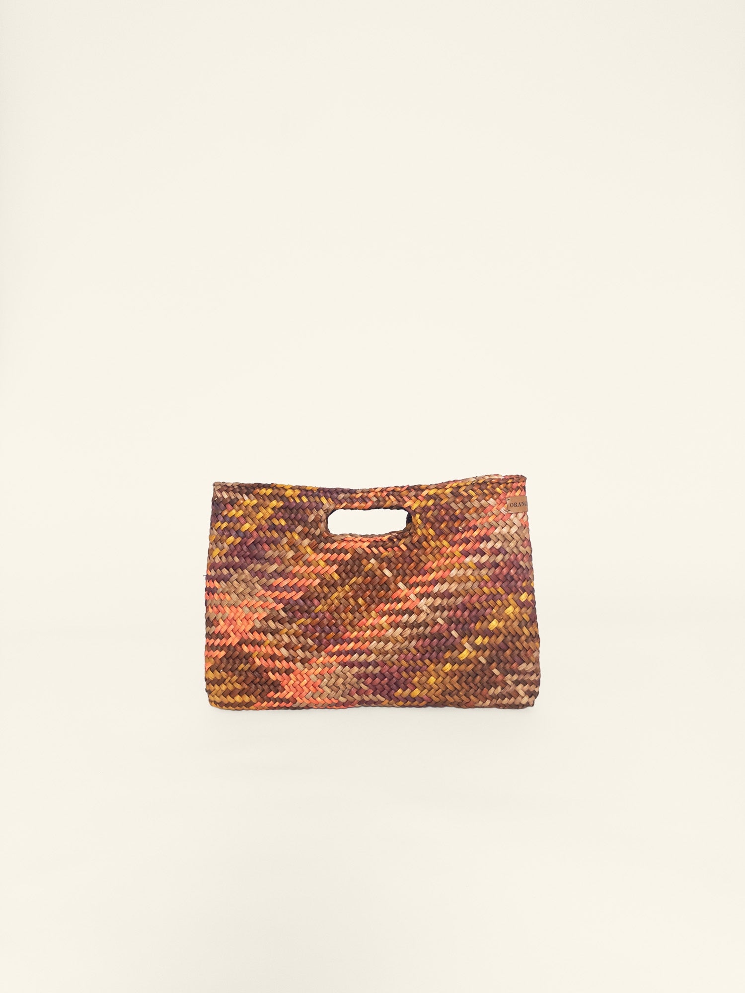 The Marrakesh Clutch - Browns and Oranges
