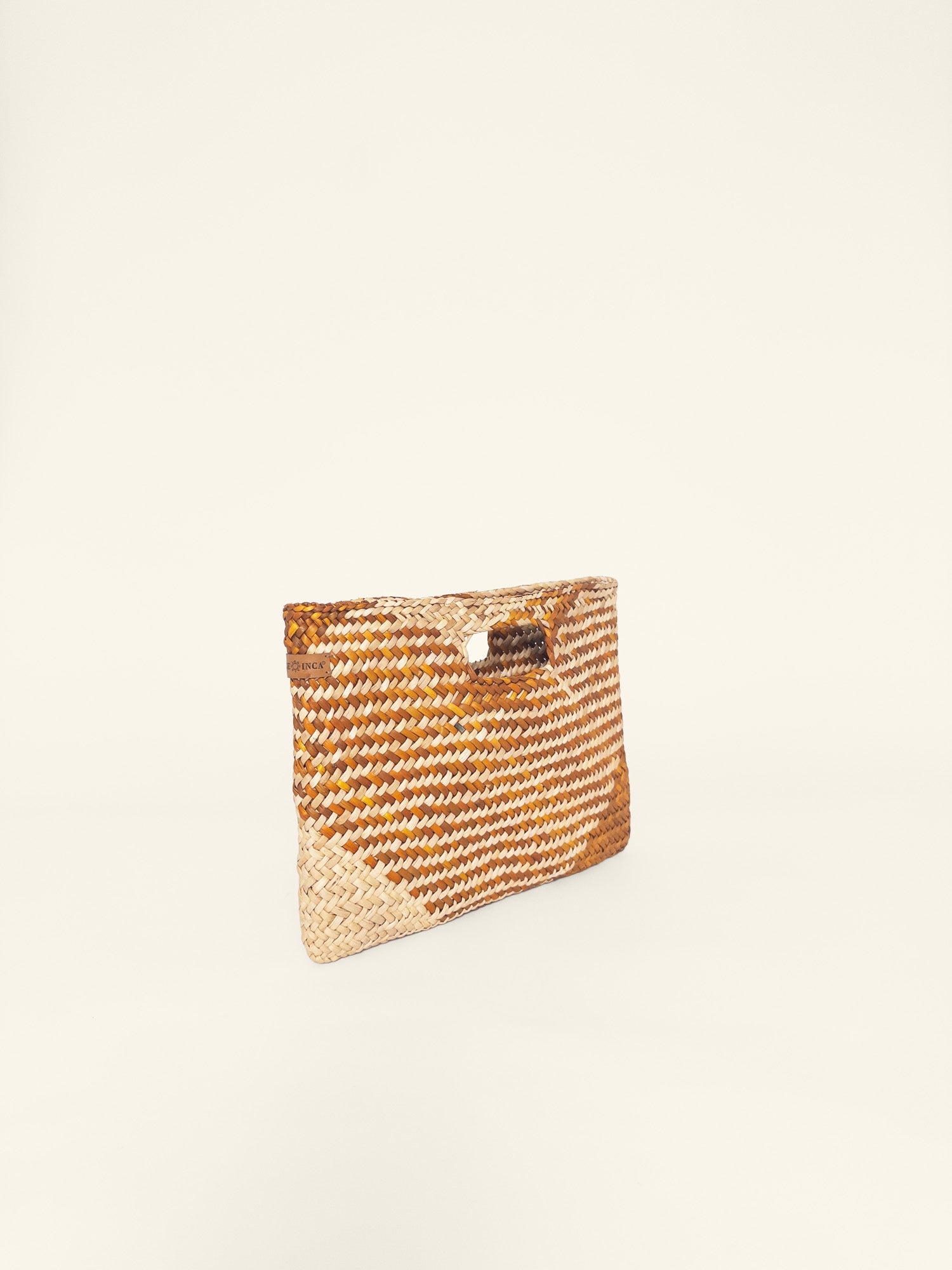 The Marrakesh Clutch - Camel and Natural